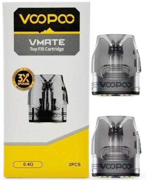 VOOPOO VMATE TOP FILL cartridge 0,4ohm 3ml 2Pack