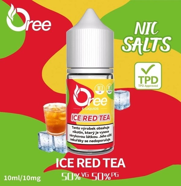 Liquid Oree SALT Red Tea - Červený čaj 10ml - 10mg