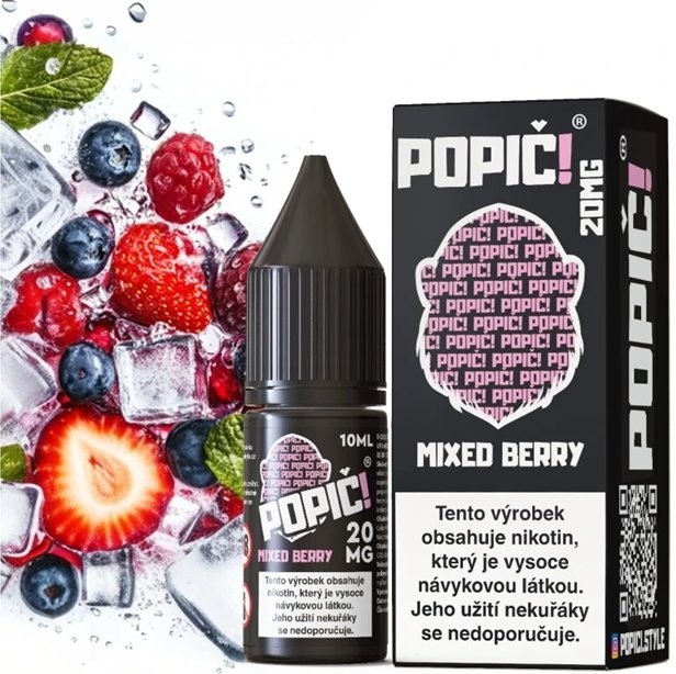 Liquid POPIC! Salt Mixed Berry 10ml-20mg