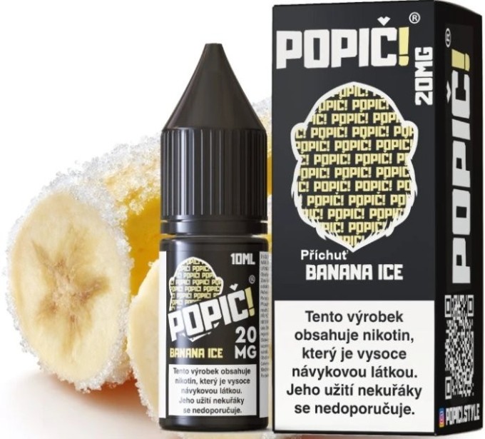 Liquid POPIC! Salt Banana Ice 10ml-20mg