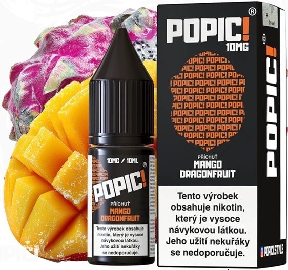 Liquid POPIC! Salt Mango Dragonfruit 10ml-10mg