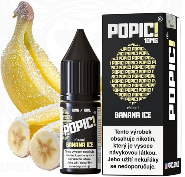Liquid POPIC! Salt Banana Ice 10ml-10mg