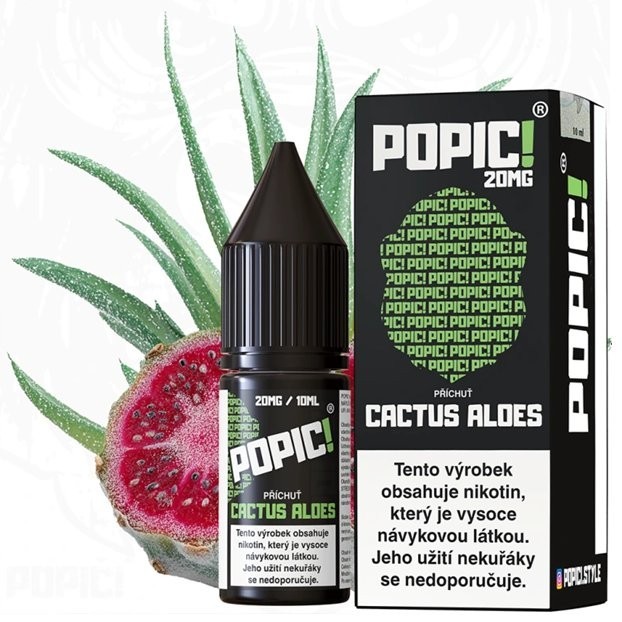 Liquid POPIC! Salt Cactus Aloes 10ml-20mg