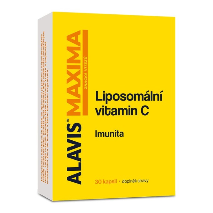 ALAVIS MAXIMA Liposomální vitamin C 30 kapslí