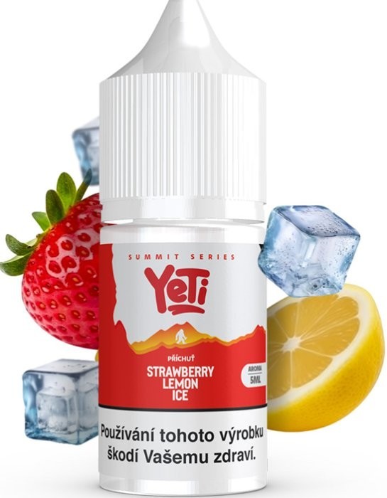 Příchuť Yeti Summit Series S&V 5ml Strawberry Lemon Ice (Ledová jahoda a citron)