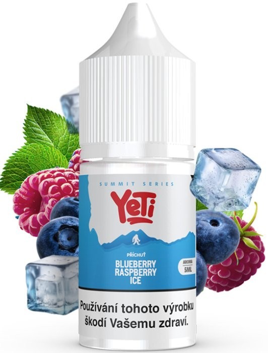 Příchuť Yeti Summit Series S&V 5ml Blueberry Raspberry Ice (Ledová borůvka a malina)