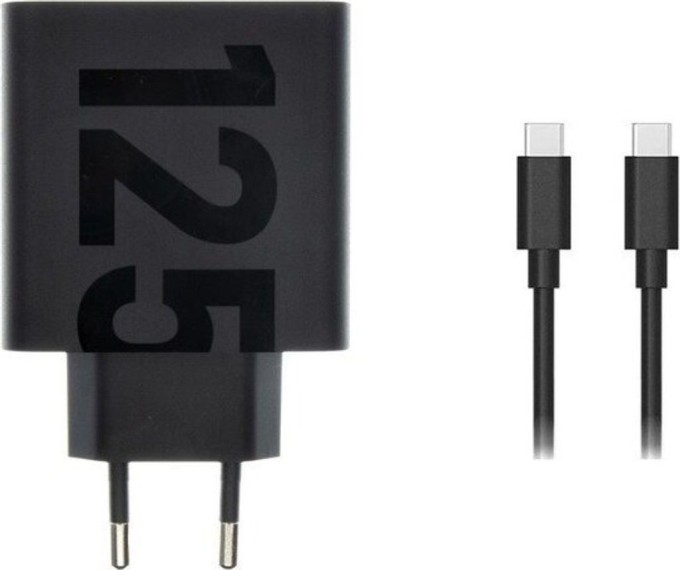 MOTOROLA TurboPower 125W USB-A w/ 1m USB-C cable black