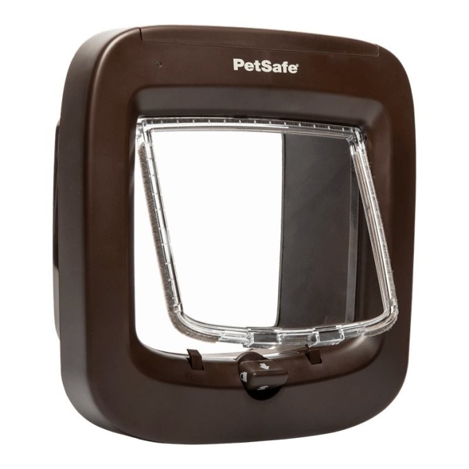 PetSafe® Dvířka Smart na mikročip hnědé