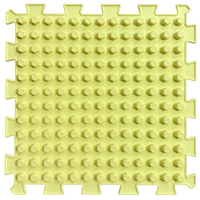 ORTEK Masážní a senzorická podložka pro děti, dospělé a psy Puzzle Mix Včelí plást 1 prvek