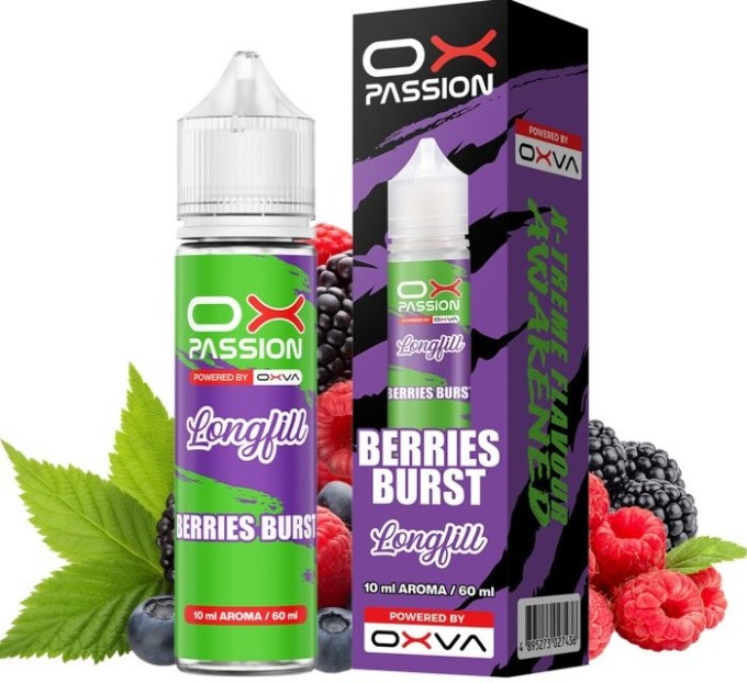 Příchuť OXVA OX PASSION S&V 10ml Berries Burst