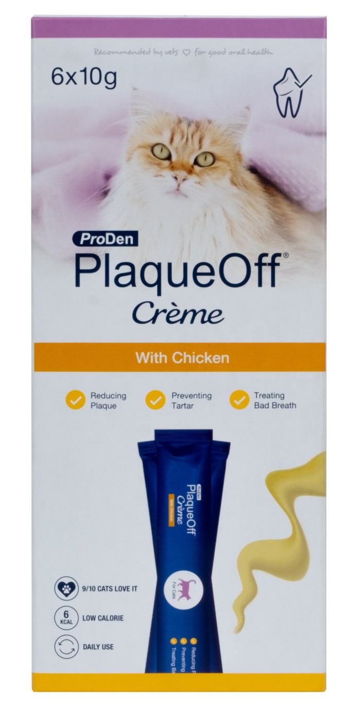 PlaqueOff® Crème Cat 6x10g