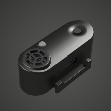 TICKLESS® Mini Nabíjecí ultrazvukový odpuzovač klíšťat pro psy a kočky Jet Black