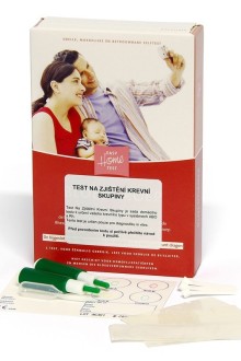 MiraTes Test na zjištění krevní skupiny 1 ks