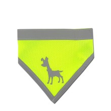 Alcott Reflexní šátek pro psy, žlutý, velikost M