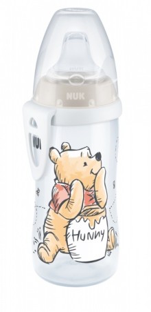 NUK FC Láhev  Active Cup DISNEY-Medvídek Pú 300ml béžová