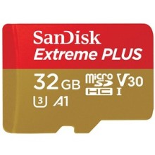 Sandisk 173427 MicroSDHC 32GB 100M Extreme Pro