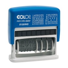 COLOP S 120/WD Mini-Info Dater, datumové razítko+text - Slovenská verze