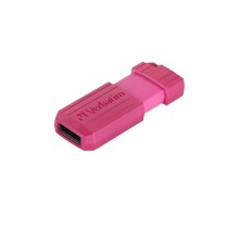 128GB USB Flash 2.0 PIN STRIPE Store'n'Go, jasně růžová