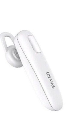 USAMS LK Bluetooth Headset White