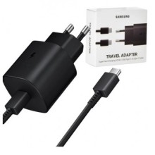 SAMSUNG EP-TA800XBEGWW ČERNÁ 25W +kabel USB-C /BLISTR