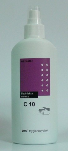 Orochemie C10, 200 ml dezinfekce na ruce ve spreji