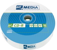 CD-R My Media 700MB (80min) 52x 10-spindl