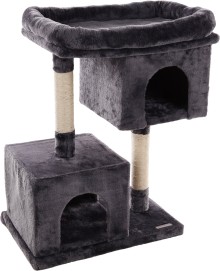 Flamingo Škrabadlo pro kočky KAJAL tmavě šedé 83,5cm