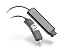 Poly DA75, USB-A/C adaptér pro připojení QD sluchátek k PC