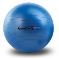 Gymnastik Ball MAXAFE míč na cvičení 65cm modrý