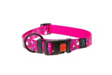 Karlie Obojek ASP Mix&Match růžový motiv CHIP velikost L/XL 45-65cm 25mm