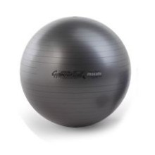 Gymnastik Ball MAXAFE míč na cvičení 75cm  střbrný