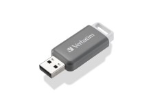 128GB USB Flash 2.0 DataBar šedý Verbatim