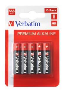 Alkalické AAA /LR03/ baterie 10ks/pack Verbatim