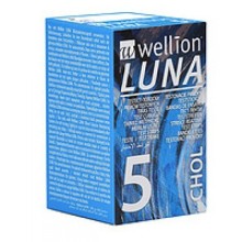 Wellion LUNA DUO testovací proužky pro měření cholesterolu 5 ks