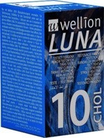 Wellion LUNA DUO testovací proužky pro měření cholesterolu 10 ks