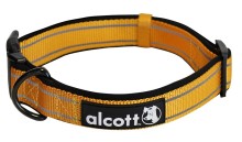 Alcott Reflexní obojek pro psy, Adventure, oranžový, velikost L