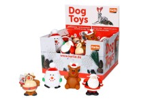 Karlie Vánoční hračky vinylové pro psy 12cm