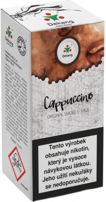 Liquid Dekang Cappuccino 10ml-6mg (Kapučíno)