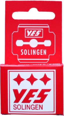 YES Solingen 6010 žiletky k seřezávači kůže 10 ks