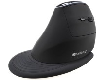 Sandberg Wireless Vertical Mouse Pro, bezdrátová vertikální myš, černá
