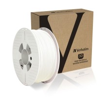 Verbatim PLA struna 1,75 mm pro 3D tiskárnu, 1kg,  bílá (WH1)
