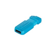 64GB USB Flash 2.0 PIN STRIPE Store'n'Go, karibská modř