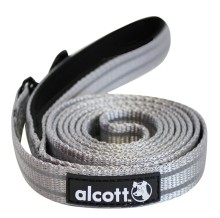 Alcott Reflexní vodítko pro psy, šedé, velikost S