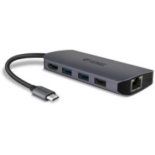 YENKEE YTC 081 Multiport Hub USB C 8v1