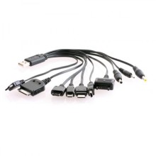 Univerzální USB kabel 10v1, bulk NTA0030