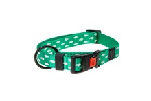 Karlie Obojek ASP Mix&Match zelený motiv Žralok velikost M 40-55cm 20mm