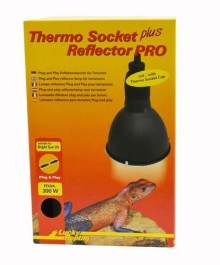Lucky Reptile Thermo Socket plus Reflector "Plug and Play" Malý s konektorem, V.20 x ø14 cm