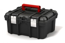 Keter Skříňka POWER TOOL BOX 16", černá/červená