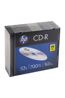 CD-R HP 700MB (80min) 52x slimbox 10ks/pack