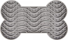 Flamingo Yummee Lízací podložka Šedá L